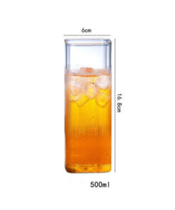Square Glass Cup