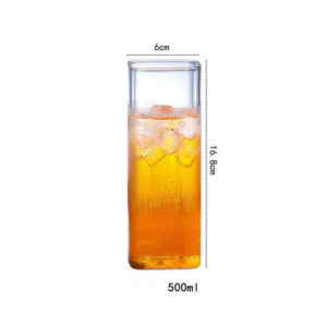 Square Glass Cup
